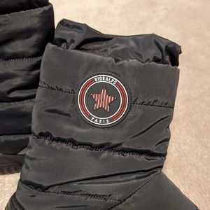 Christian Dior "dioralps" fleeced snow boots